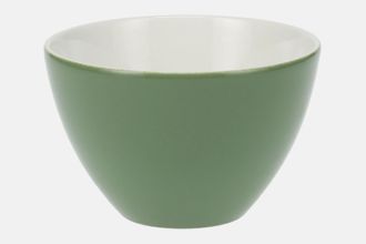 Poole New Forest Green Sugar Bowl - Open (Tea) 4"