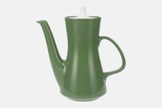 Poole New Forest Green Coffee Pot 1 1/4pt thumb 1