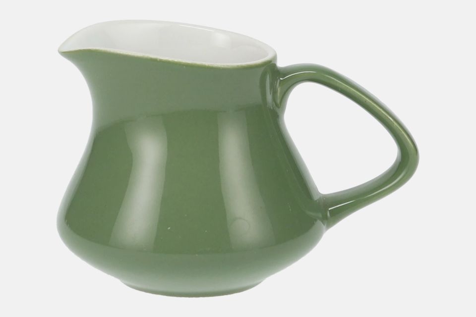 Poole New Forest Green Cream Jug 1/4pt