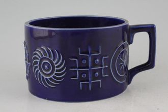 Portmeirion Totem Blue Breakfast Cup 4" x 2 1/2"