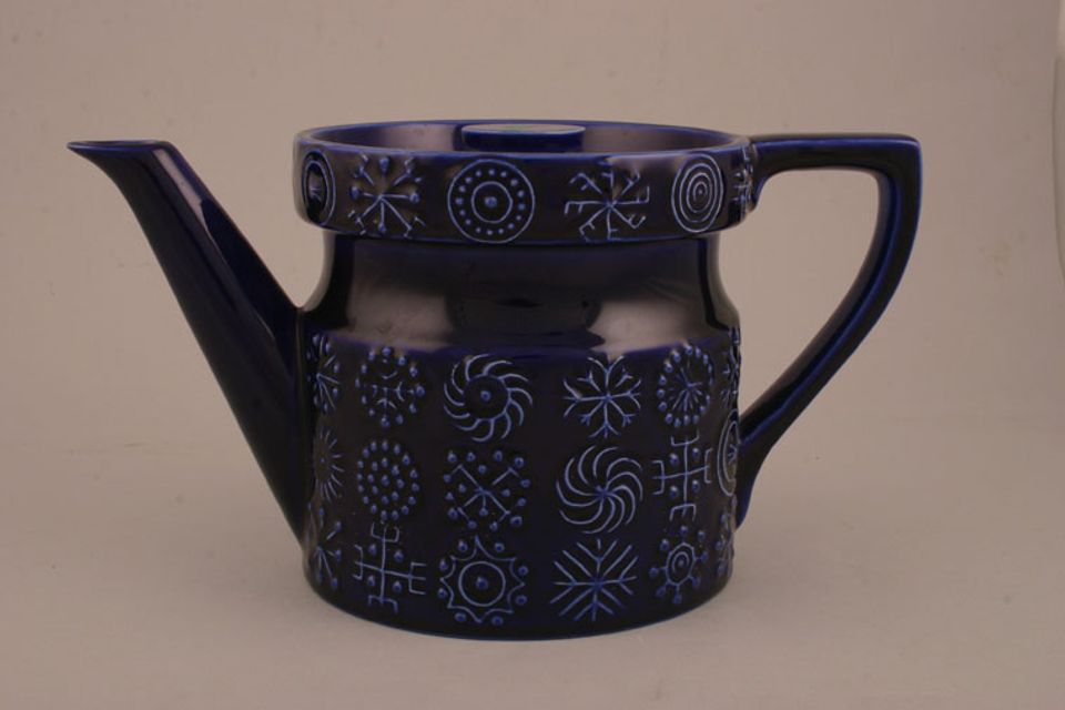 Portmeirion Totem Blue Teapot 2pt