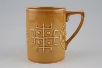 Sell Portmeirion Totem Brown Coffee Cup 2 3/8" x 3 1/8"