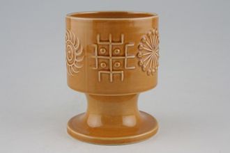 Sell Portmeirion Totem Brown Goblet Footed 3 5/8" x 4 3/4"