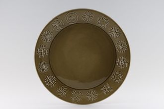 Sell Portmeirion Totem Green Dinner Plate Please note; There could be colour variances in all items in this pattern. 10 3/4"