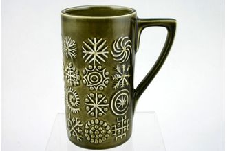 Portmeirion Totem Green Coffee Cup 2 3/8" x 4 1/2"