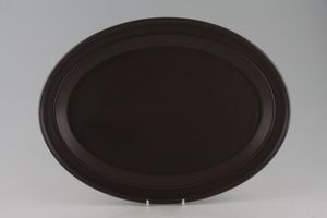 Portmeirion Meridian - Brown Oval Platter