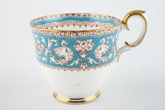 Sell Crown Staffordshire Ellesmere - Turquoise Teacup 3 1/4" x 2 7/8"