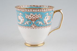 Sell Crown Staffordshire Ellesmere - Turquoise Coffee Cup 2 3/4" x 2 1/2"