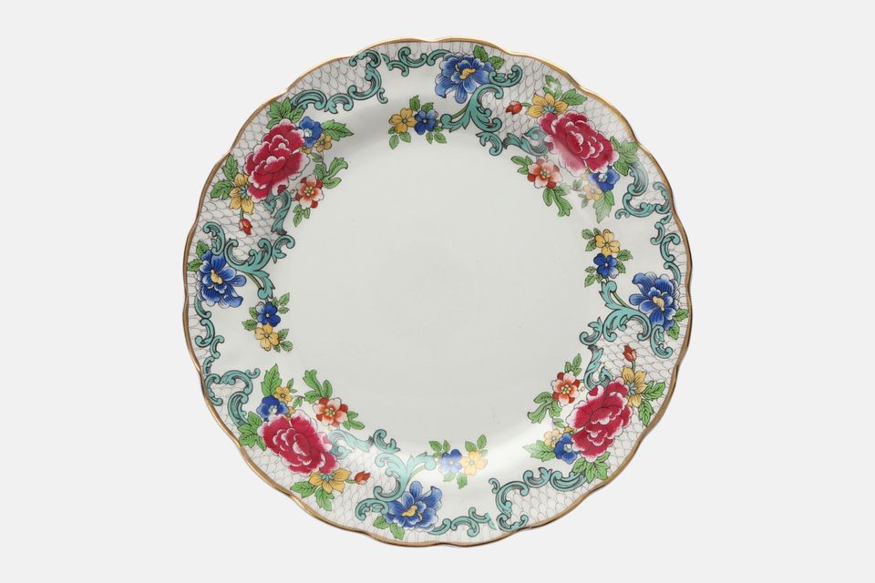 Booths Floradora Tea / Side Plate Size may vary 6 3/4"
