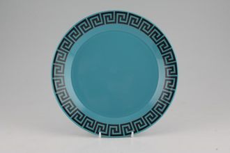 Portmeirion Greek Key - Turquoise + Black Salad/Dessert Plate 8 1/2"