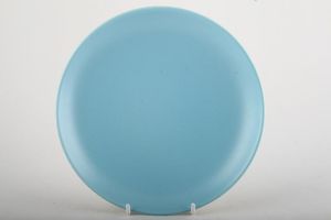 Poole Twintone Dove Grey and Sky Blue Dinner Plate