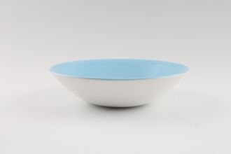 Sell Poole Twintone Dove Grey and Sky Blue Soup / Cereal Bowl 6 1/4"