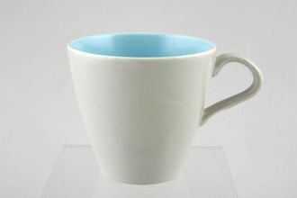 Sell Poole Twintone Dove Grey and Sky Blue Teacup 3 1/8" x 3"
