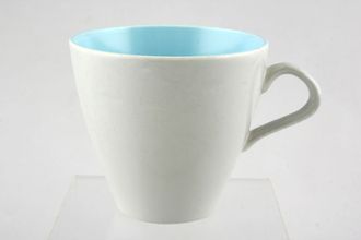 Sell Poole Twintone Dove Grey and Sky Blue Teacup 3 1/2" x 3 1/4"