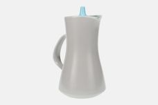 Poole Twintone Dove Grey and Sky Blue Hot Water Jug 1pt thumb 3