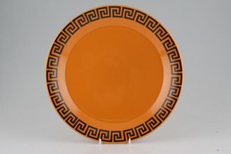 Sell Portmeirion Greek Key - Orange + Black Dinner Plate Dinner 10"