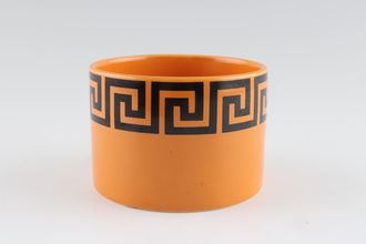 Sell Portmeirion Greek Key - Orange + Black Sugar Bowl - Open (Tea) 3 1/4" x 2 1/8"