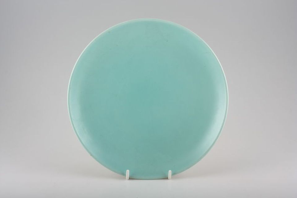 Poole Twintone Seagull and Ice Green Breakfast / Lunch Plate 9"