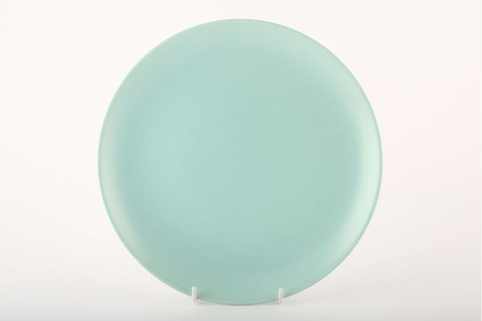 Poole Twintone Seagull and Ice Green Salad/Dessert Plate 8"