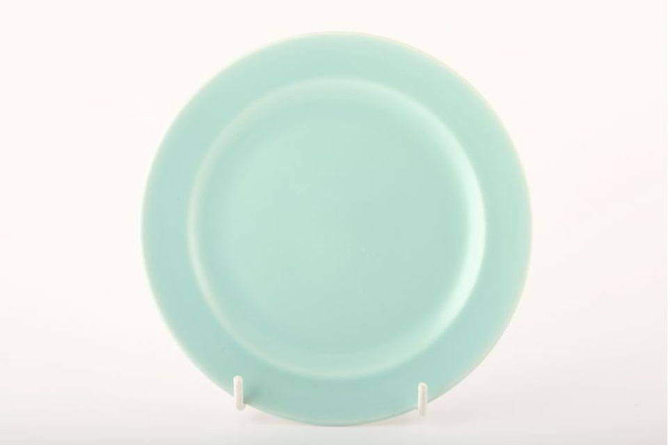 Poole Twintone Seagull and Ice Green Tea / Side Plate Rimmed 6 5/8"