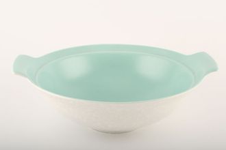 Sell Poole Twintone Seagull and Ice Green Vegetable Tureen Base Only Ice Green inside, Seagull outside - handles turn upwards 10 1/4"