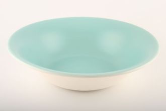 Sell Poole Twintone Seagull and Ice Green Salad Bowl Shallow 10 1/2"