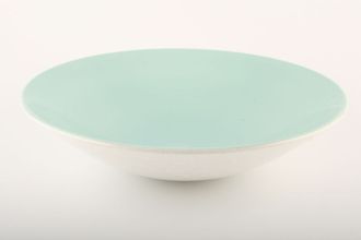 Sell Poole Twintone Seagull and Ice Green Salad Bowl 2 1/2" Deep 10 1/4"