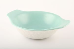 Poole Twintone Seagull and Ice Green Fruit Saucer