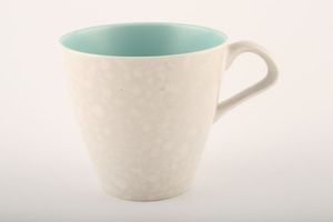 Poole Twintone Seagull and Ice Green Teacup