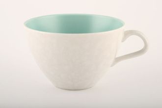 Poole Twintone Seagull and Ice Green Breakfast Cup 3 7/8" x 2 1/2"