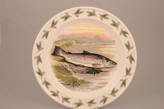 Portmeirion Compleat Angler - The Dinner Plate Great Lakes Trout - Salmo Ferox 10 1/2"