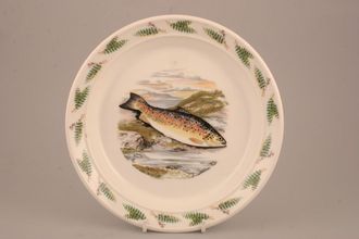 Sell Portmeirion Compleat Angler - The Salad/Dessert Plate Trout - Gillaroo Salmo Stomachius 8 1/2"