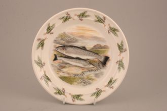 Portmeirion Compleat Angler - The Tea / Side Plate Sea Trout - Sewen Salmo Cambricus 7 1/4"