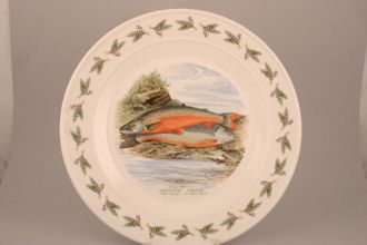 Portmeirion Compleat Angler - The Platter Large - Round - Alpine Char - Salmo Alpinus - Torgoch - Salmo Perisii 12 1/2"