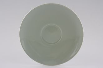 Sell Poole Celadon Green Soup Cup Saucer 2 1/4" Well 6 3/4"