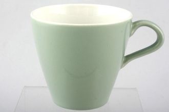 Poole Celadon Green Teacup Cream Inside 3 1/8" x 2 7/8"
