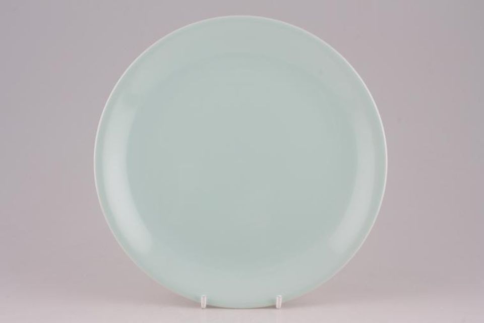 Poole Twintone Seagull and Ice Green Salad/Dessert Plate High Glaze 8 1/2"