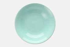 Poole Twintone Seagull and Ice Green Soup / Cereal Bowl High Glaze - no rim 7 5/8" thumb 2