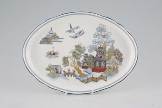 Wedgwood Chinese Legend Tray (Giftware) Shallow 9 1/2"