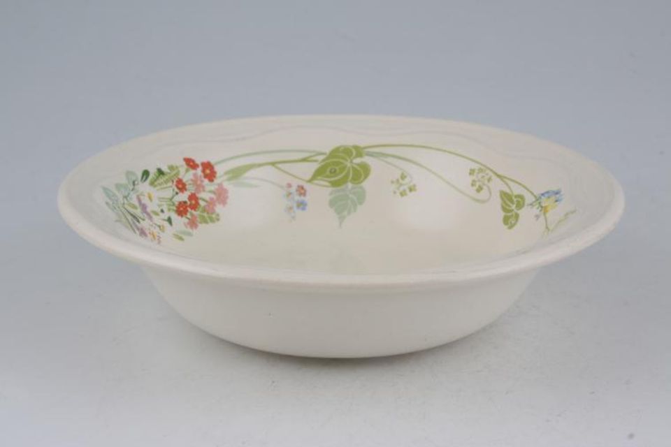 Poole Wild Garden Soup / Cereal Bowl 6"