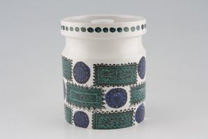 Portmeirion Talisman - Blue and Green Storage Jar + Lid