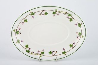 Sell Portmeirion Welsh Wild Flowers Sauce Boat Stand Oval 8 5/8"