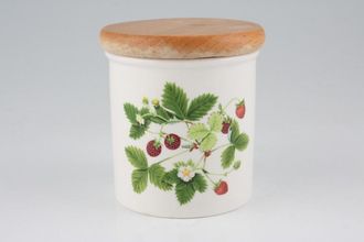 Sell Portmeirion Summer Strawberries Spice Jar With Wooden Lid 2 1/2" x 2 1/2"