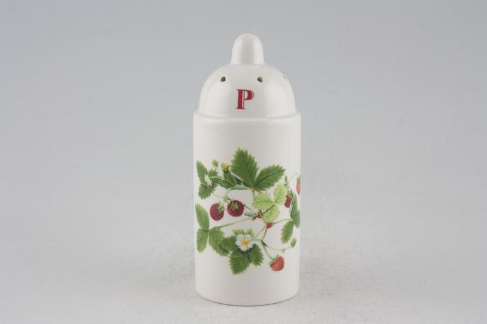 Portmeirion Summer Strawberries Pepper Pot 4 1/8"