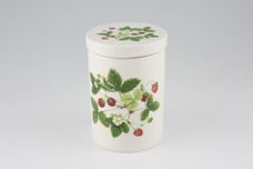Portmeirion Summer Strawberries Storage Jar + Lid With Ceramic lid 3 1/4" x 4" thumb 2