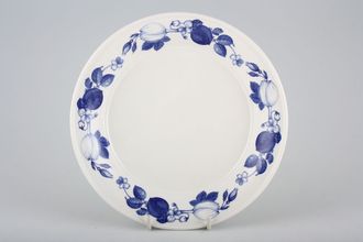 Portmeirion Harvest Blue Dinner Plate White centre 10 1/2"