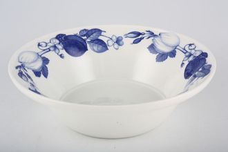 Portmeirion Harvest Blue Soup / Cereal Bowl White centre 6 1/2"
