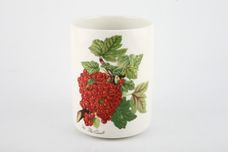 Portmeirion Pomona - Older Backstamps Storage Jar + Lid The Red currant - Wooden lid 3 5/8" x 4 7/8" thumb 2