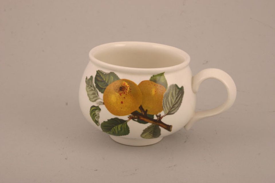 Portmeirion Pomona - Older Backstamps Coffee Cup The Ingestrie Pippin - Apple 2 3/4" x 2 1/2"