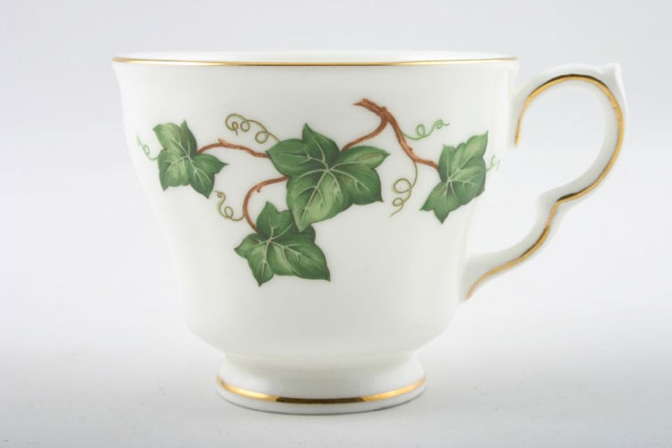 Colclough Ivy Leaf - 8143 Coffee Cup Plain edge.Pear shape. 3" x 2 1/2"